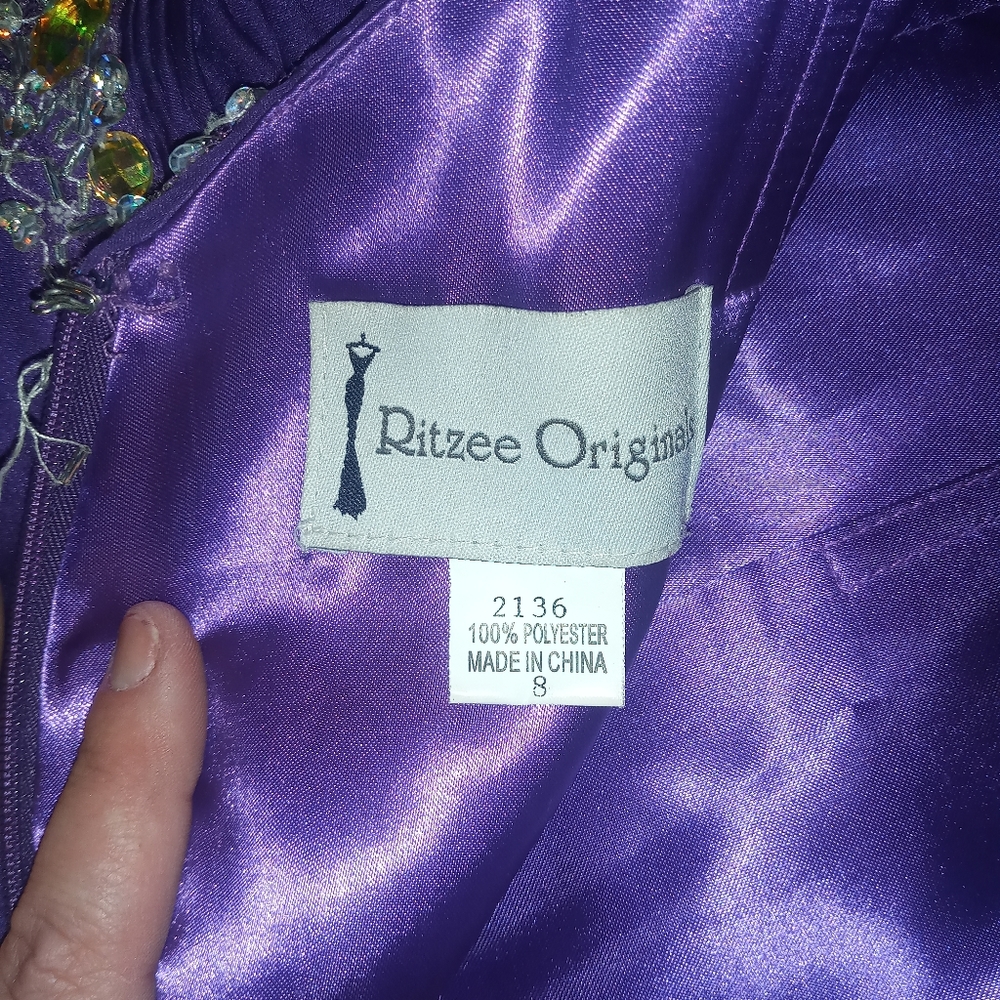 Purple Ritzee Original Dress - Picture 2 of 6